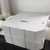 Small measurement device IOTair cleaning system available for control by a mobile device