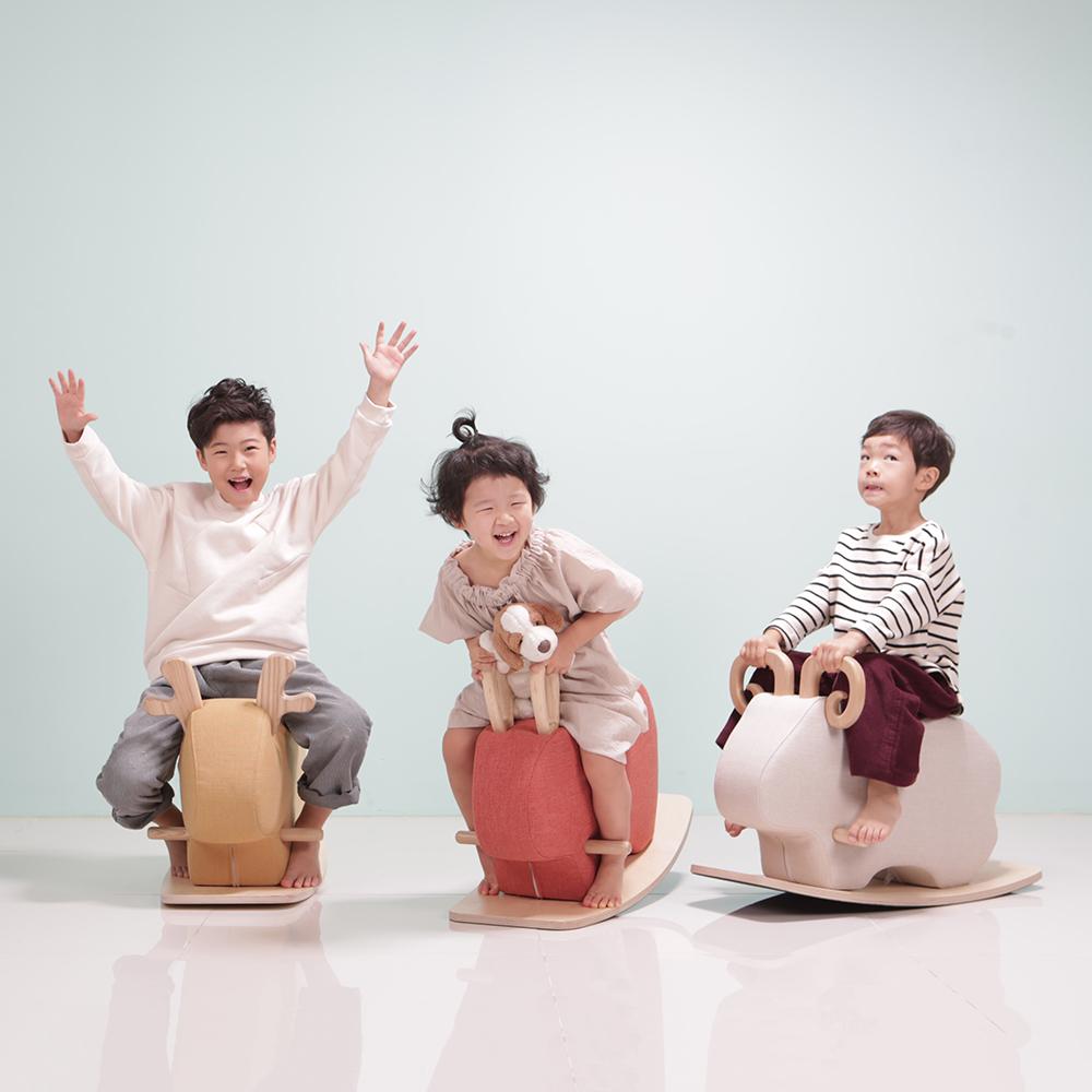 Rocker Animal Sheep Deer Elephant Rabbit Craftsman