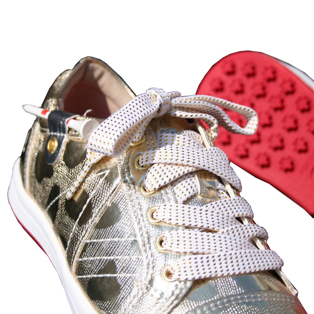 KARAKARA Spike-less Golf Shoes, KR-404, Gold