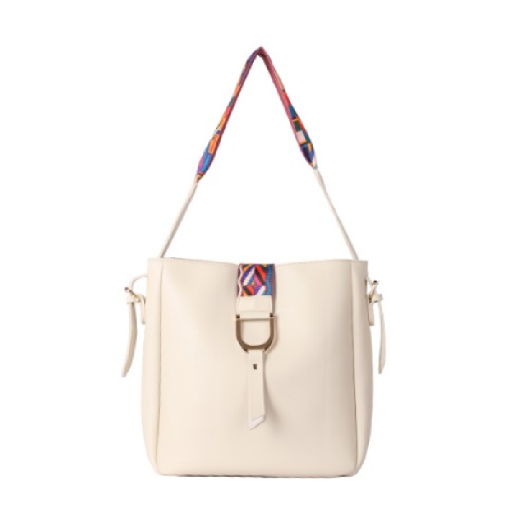 8616 pattern strap handbag