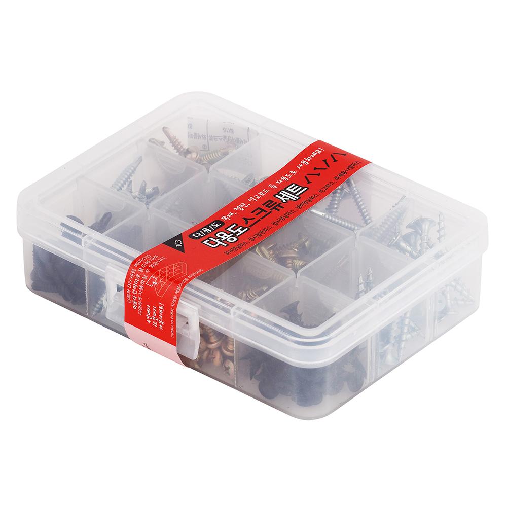 MYTOW Multipurpose Screw Set -10 x 15 x 4 cm 270 Screws Each per 1 set