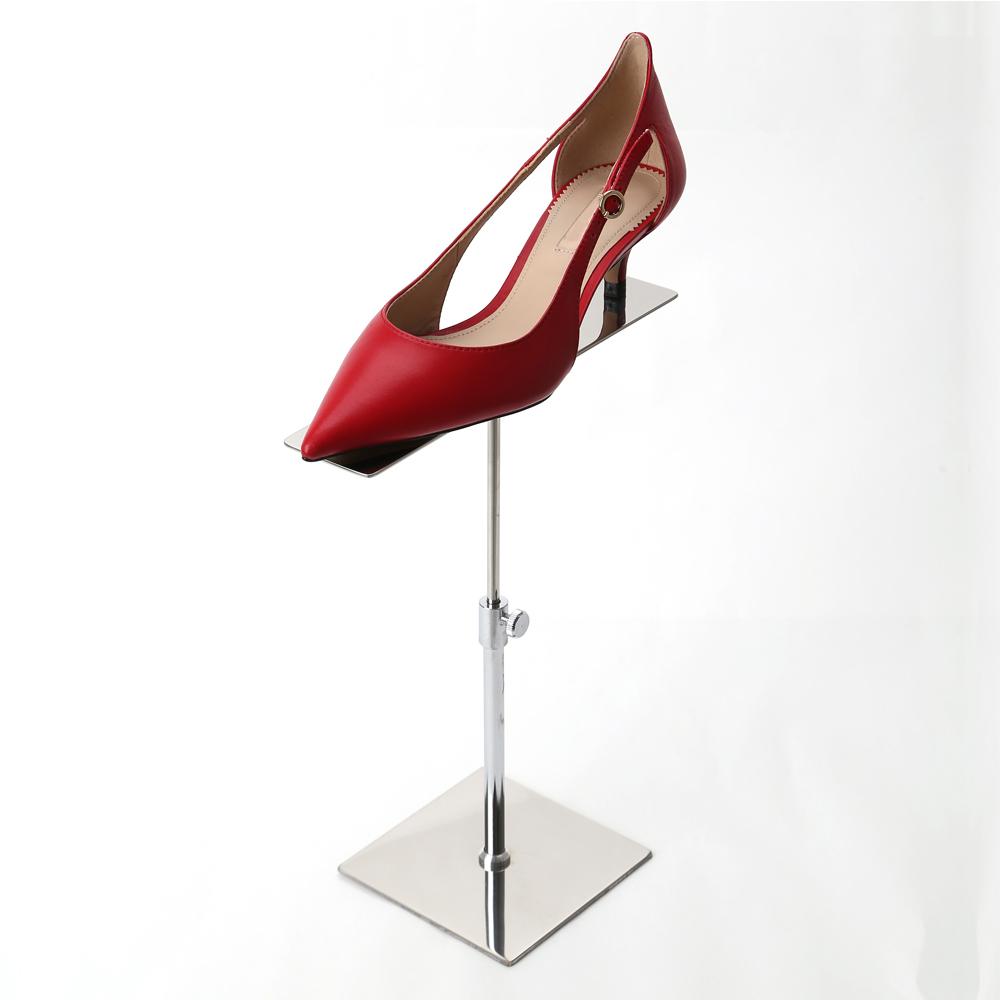 Shoe Stand for Display (Mirror silver) with high light, the display effect will be more powerful
