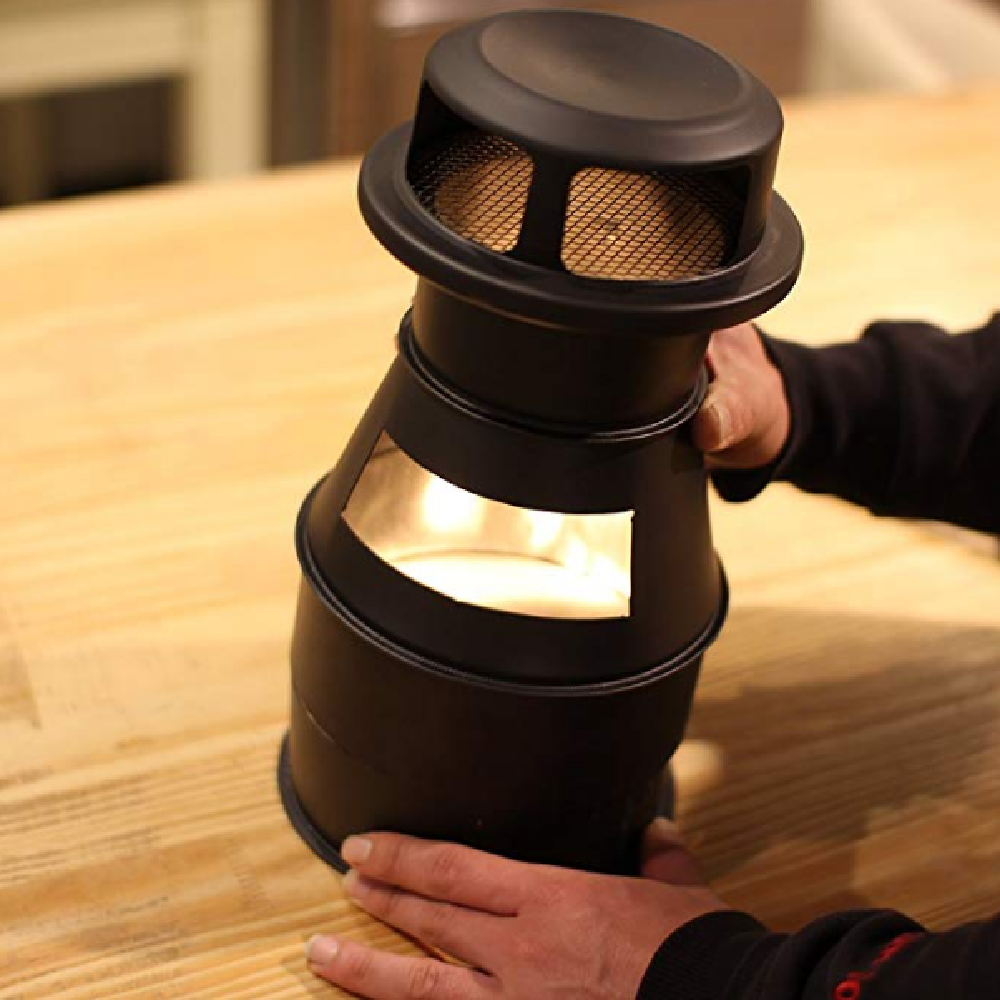 JBWOOD Mini Candle Powered Heater with 100 Candles designed