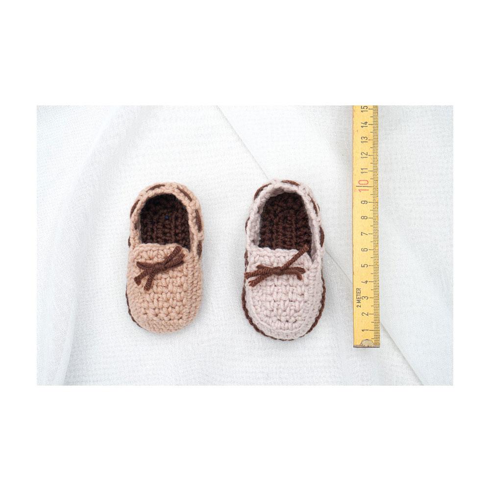 Baby Moccasins CROCHET DIY KIT
