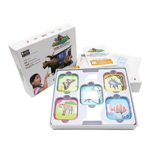 ARLAND / 4D AR Toy / Animal Encyclopedia / 100 Animal Picture AR Cards BEST