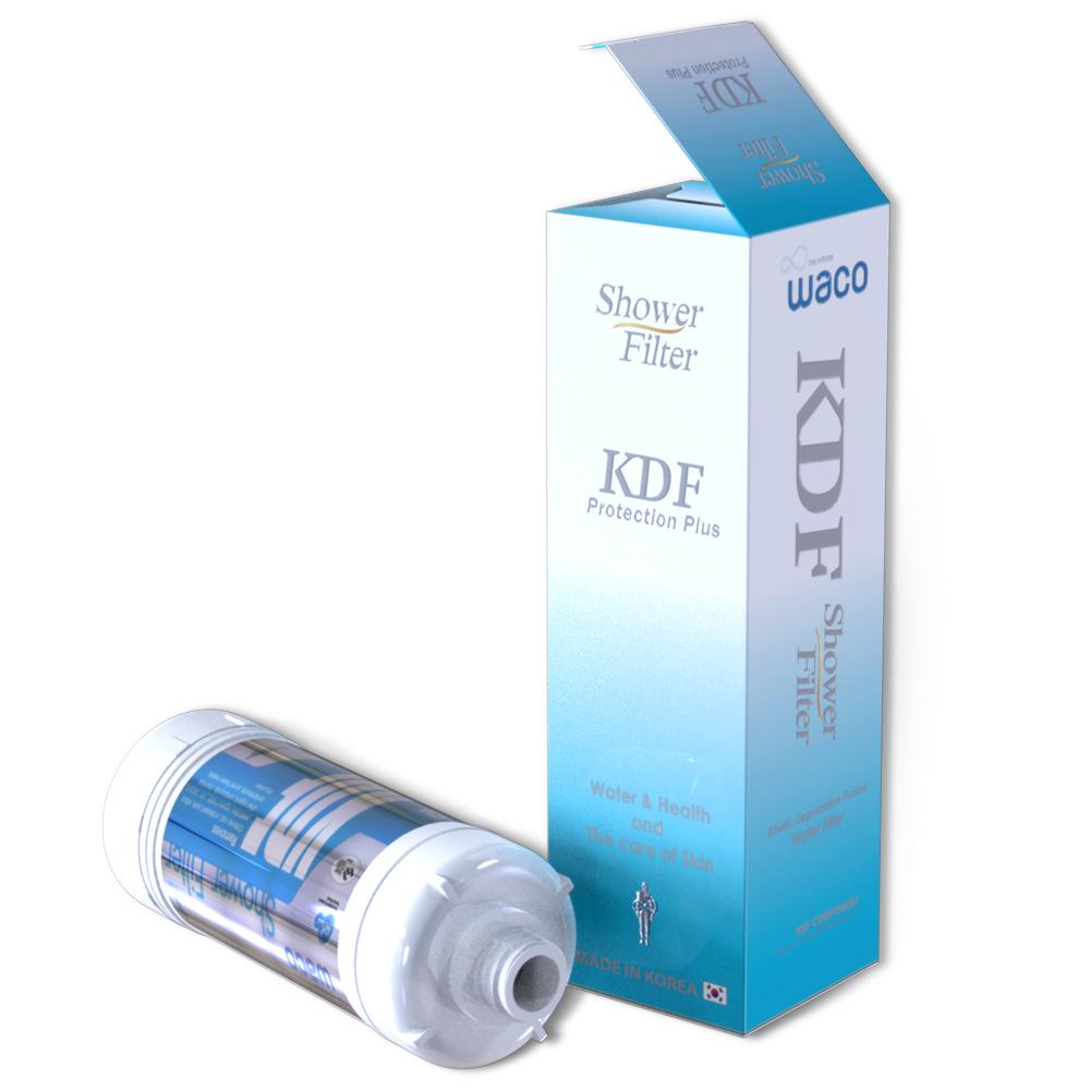 KDF Shower Filter High Pressure Shower Head Boosting Water Bathroom Toilet