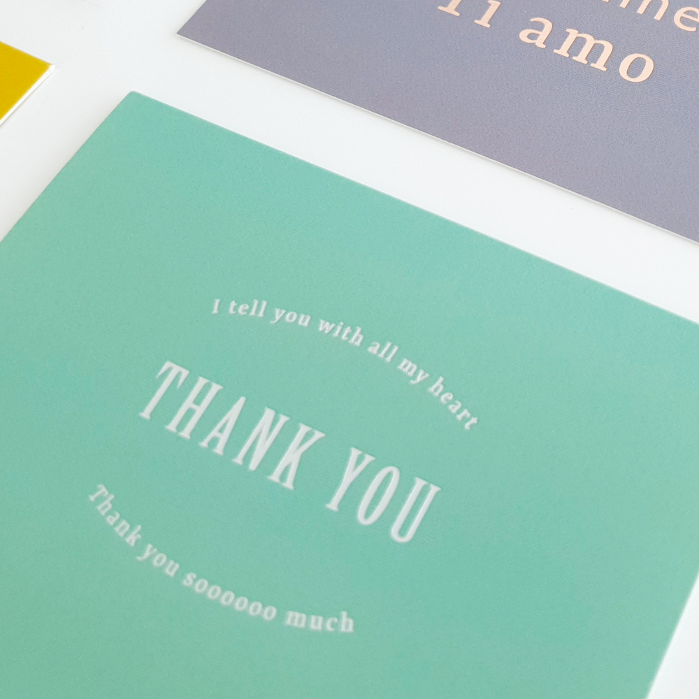 Your Messenger  Thank you Card