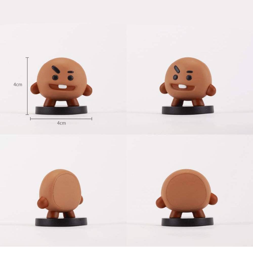 BT21 Official BTS Friends Duo Bluetooth Stereo Speaker & Figure Set (Speaker Cooky + Figure SHOOKY)