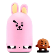 full image BT21 Official BTS Friends Duo Bluetooth Stereo Speaker & Figure Set (Speaker Cooky + Figure SHOOKY)