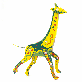 full image Artbot African Giraffe