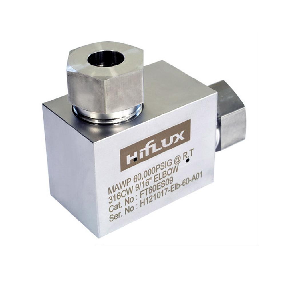 HIFLUX High Preesure Fitting - Elbow - 60000psi - 1/4 inch