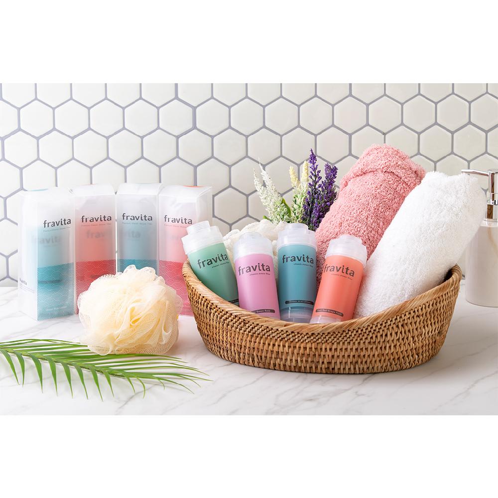 Fravita Vitamin Aroma Shower Filter #Pink Cherry Blossom