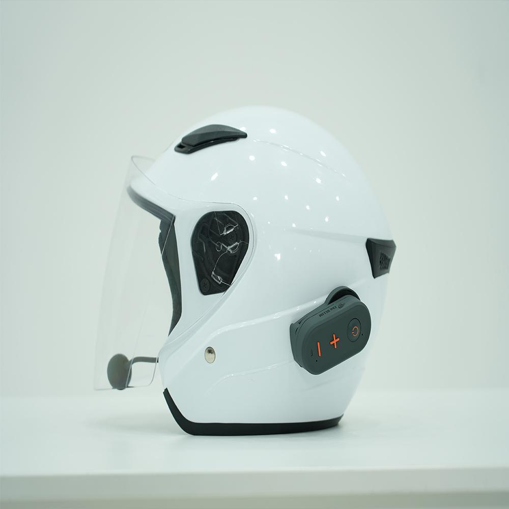 DM-1000G Bone Conduction Handsfree for Helmet, Bluetooth Smartphone for Running Hiking