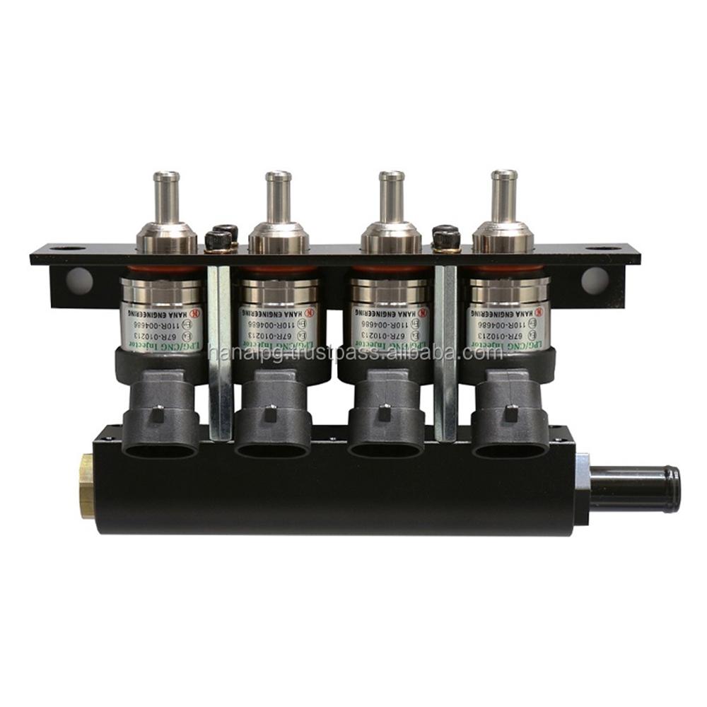 3cyl, 4cyl LPG CNG HANA 2001 Natural Gas Rail Injector