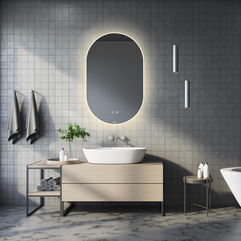 Smart sterilization lighting Button mirror (2-buttons)