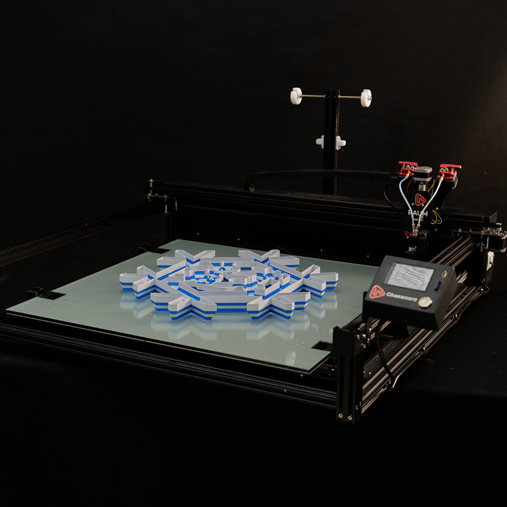 RAUM 800 SIGN , 3D PRINTER