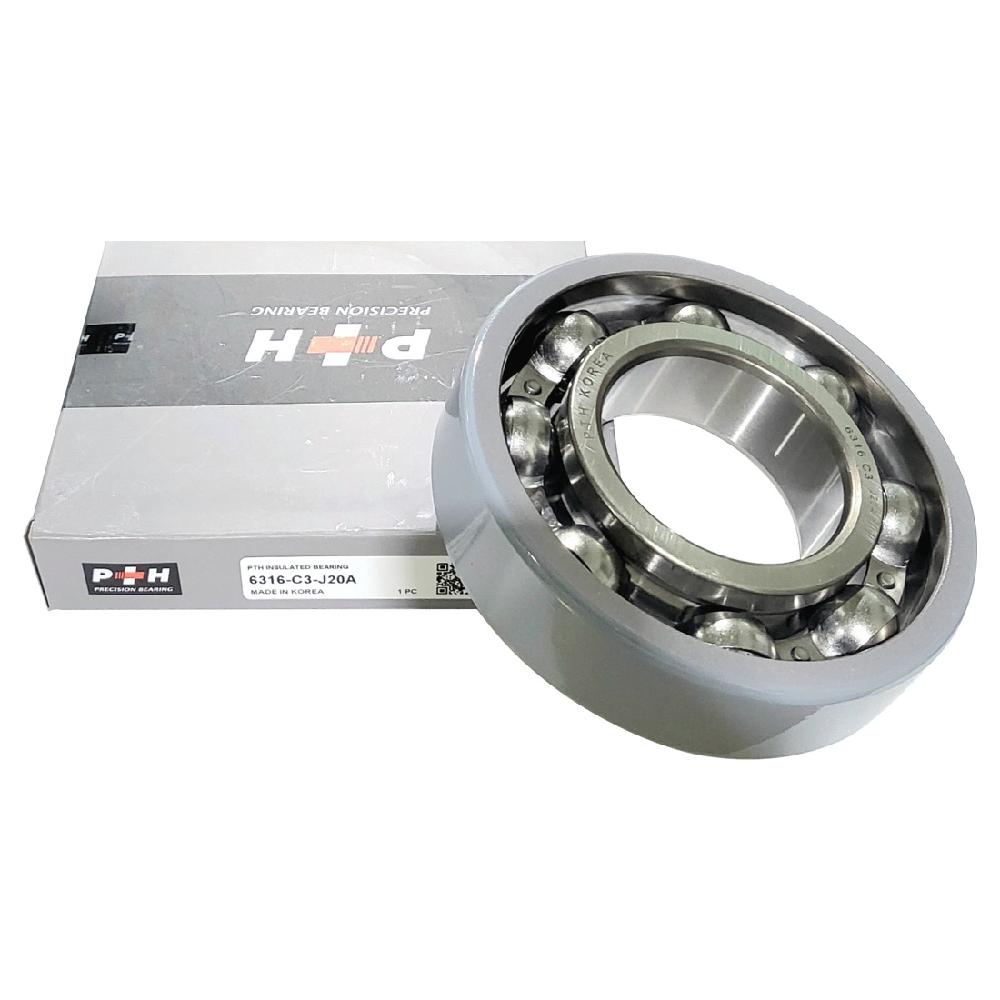 6316-C3-J20A INSULATED DEEP  GROOVE BALL BEARINGS
