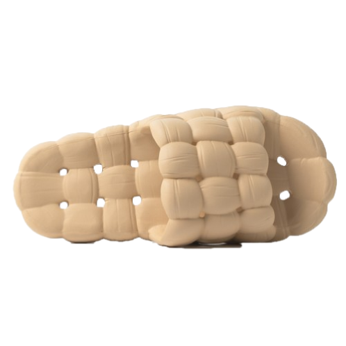 Quilted Bathroom Slippers White 270