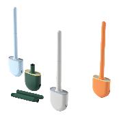 Lily Light Cheap Silicone Bathroom Brush Toilet Cleaner With Holder