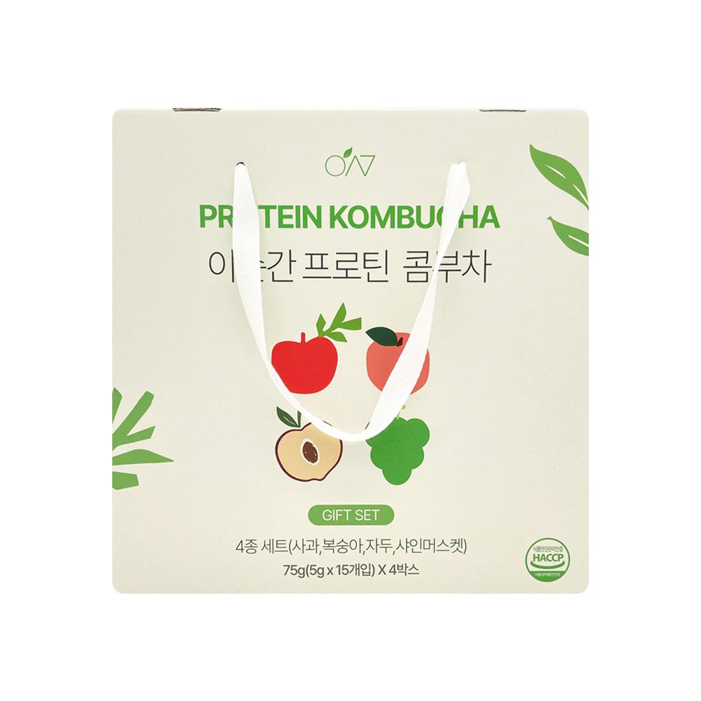 At this moment Protein Kombucha 4 flavours gift set