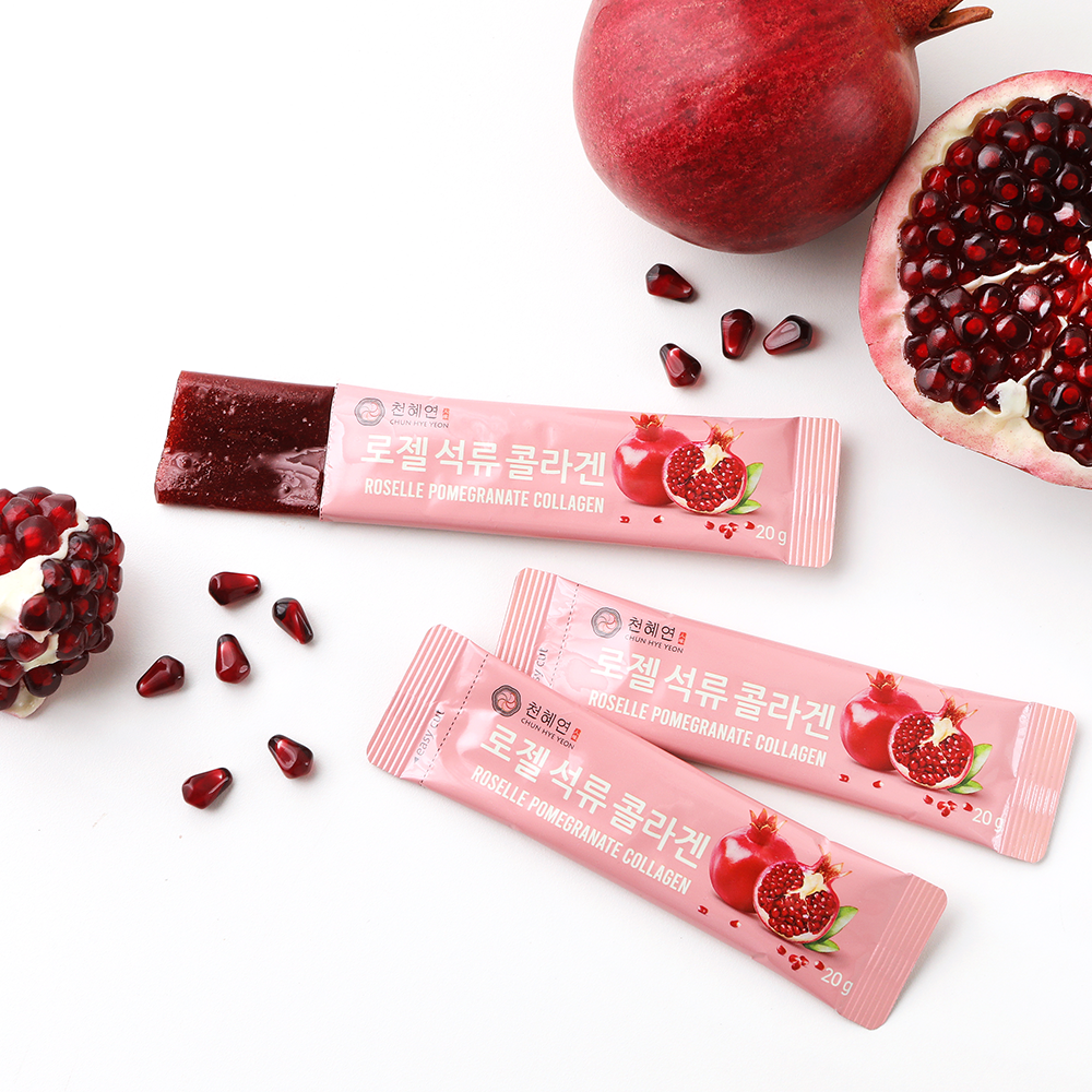 Roselle Pomegranate Collagen Jelly