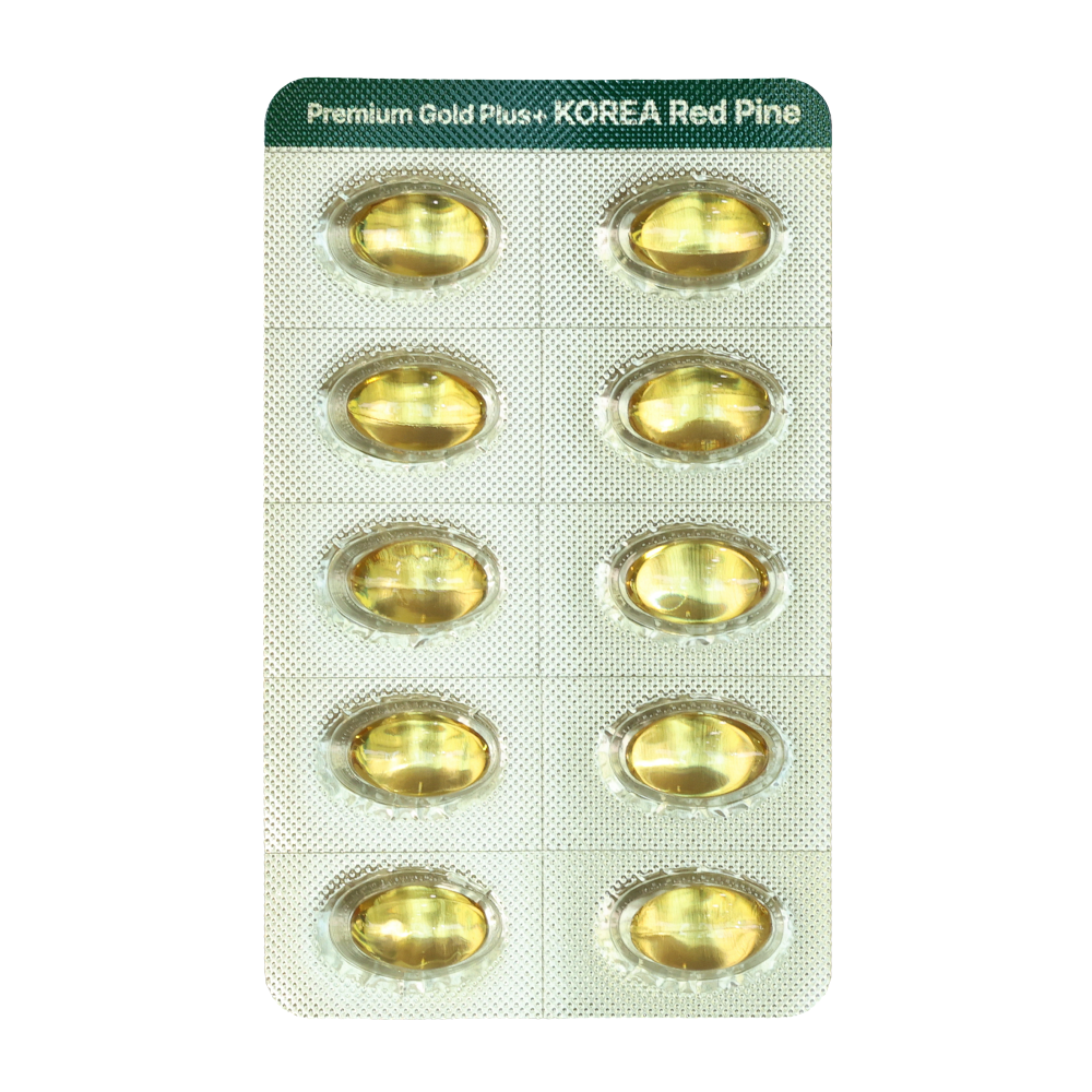Premium Gold Plus KOREA Red Pine (60capsules)