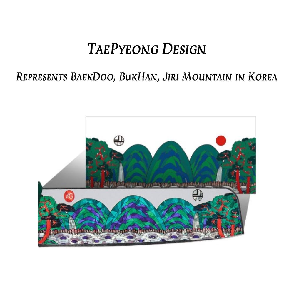 TWTP Korean Traditional Designed Kitchen Knife SET(1 Knife+1 FruitKnife+1 Scissor)_TaePyeong Design