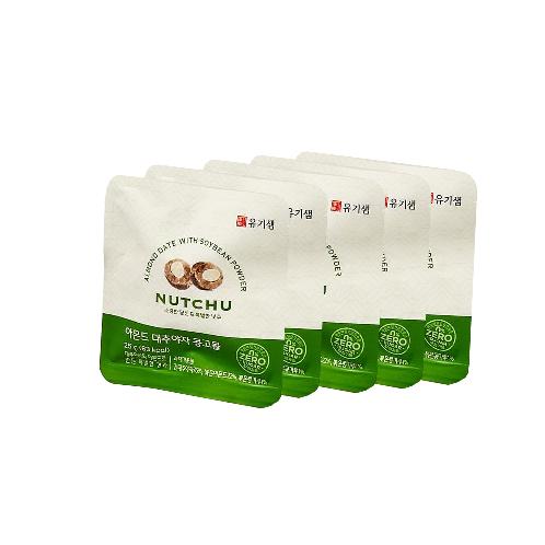 UKISAEM Almond Date Palm with Soybean Powder Snack 25g x 5ea