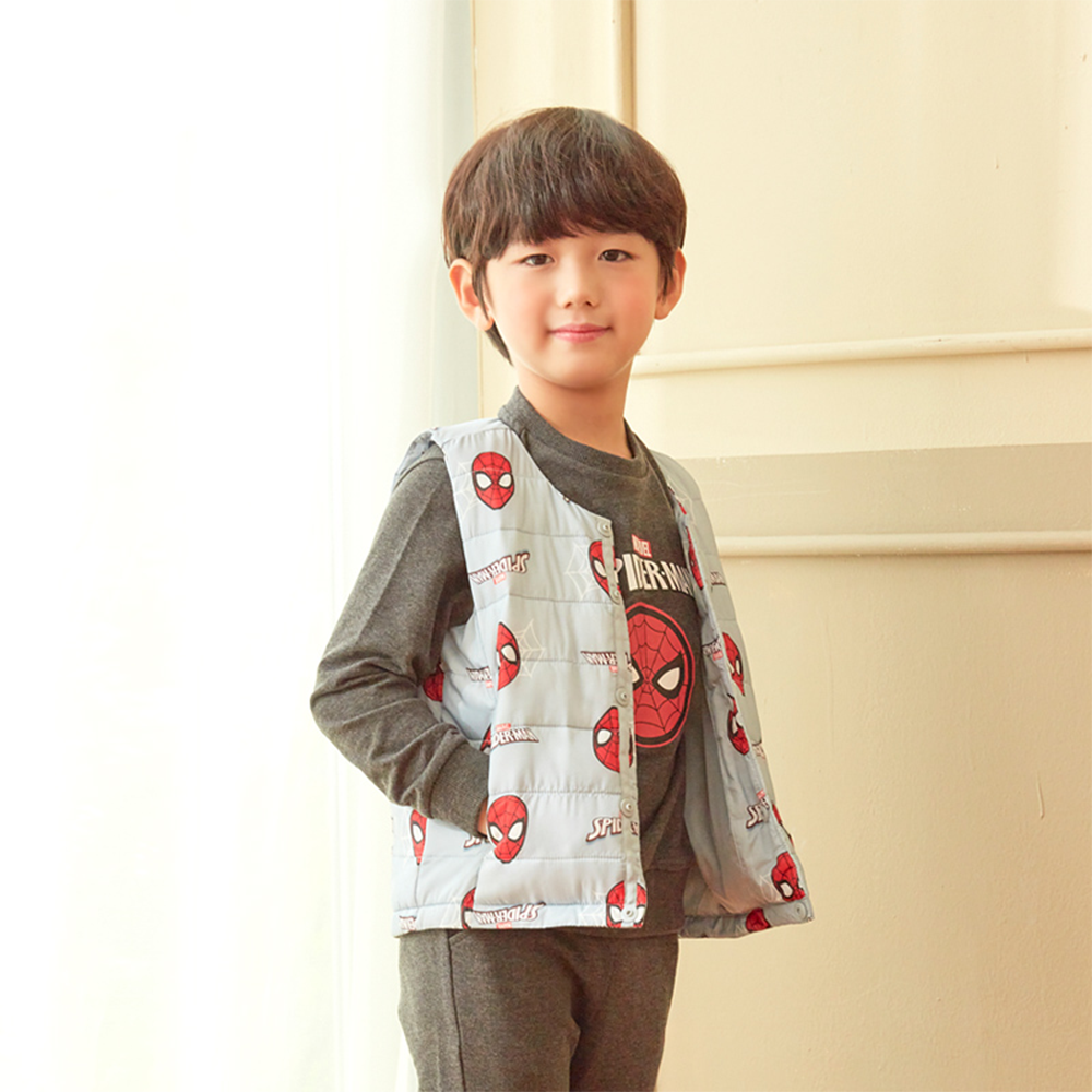 Marvel Spider-Man Farrell Padded Vest Gray 150
