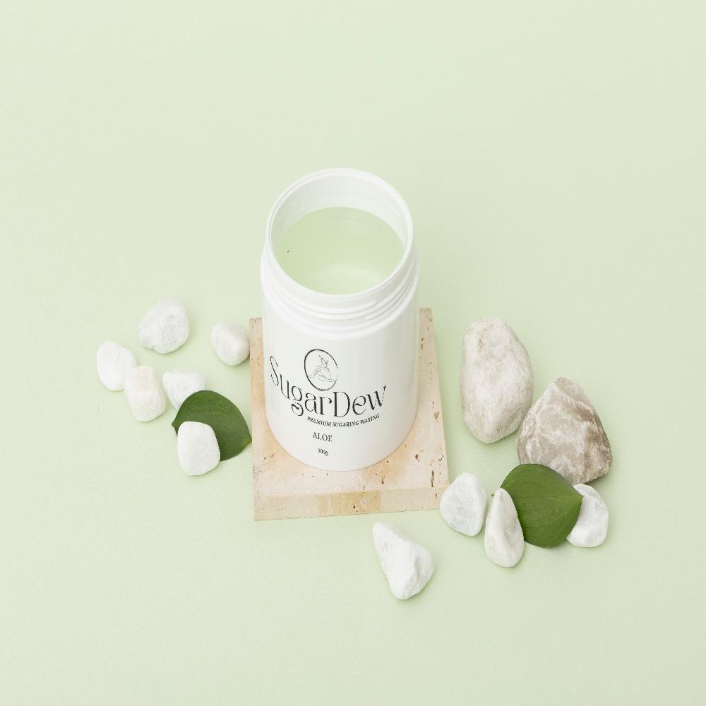 Premium Sugar Ring Waxing Gel Aloe 300g