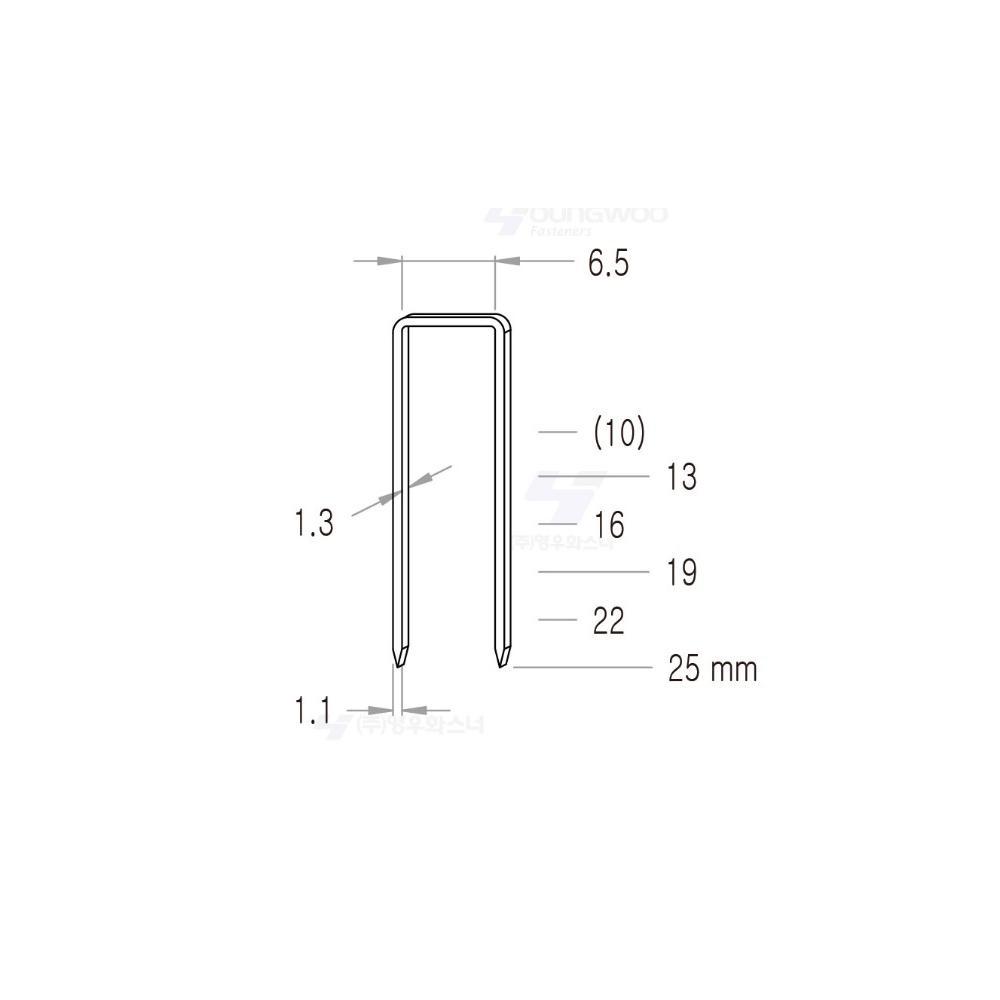 18GA 5/16" Crown Stapler 725MN (92 series )