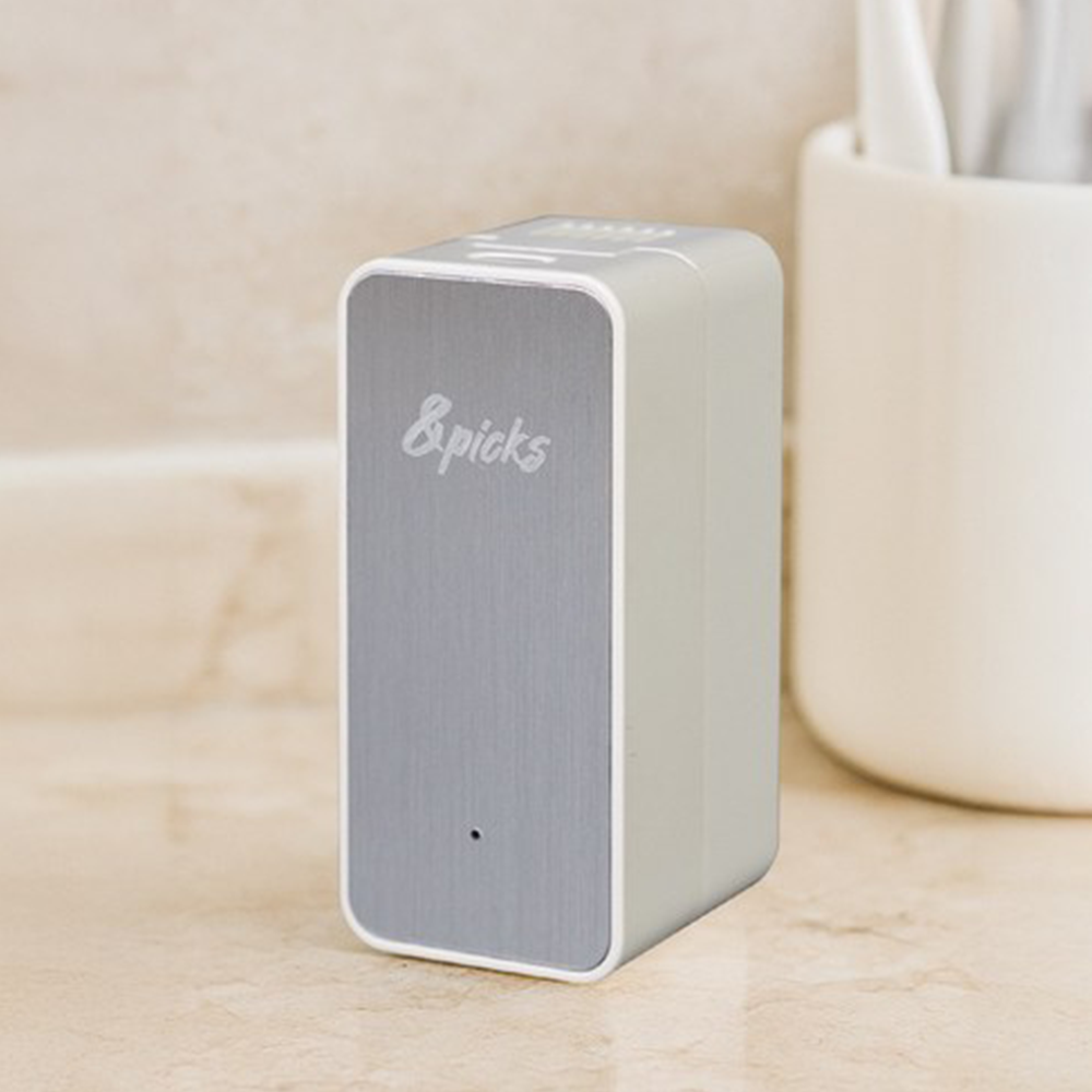 &picks UV LED Portable Toothbrush Sanitizer (White)